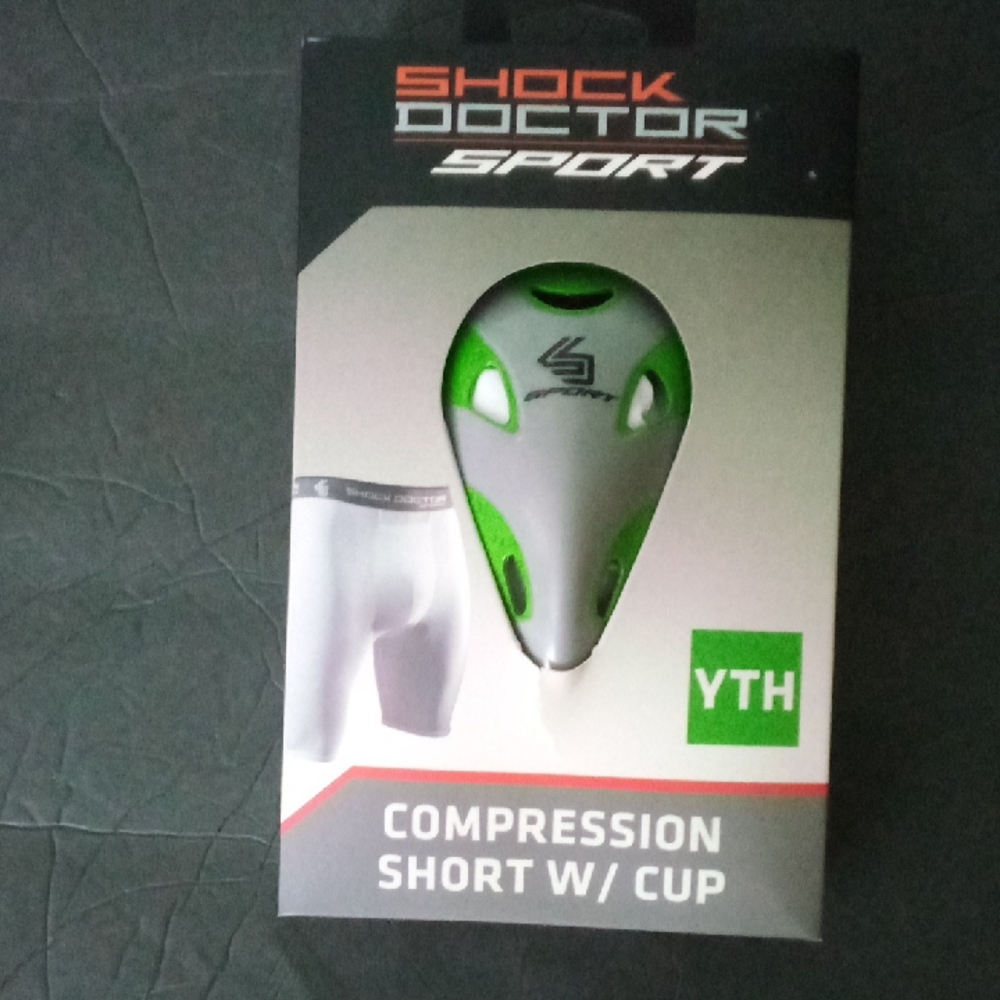 Shock Doctor Youth Compression Short with Cup